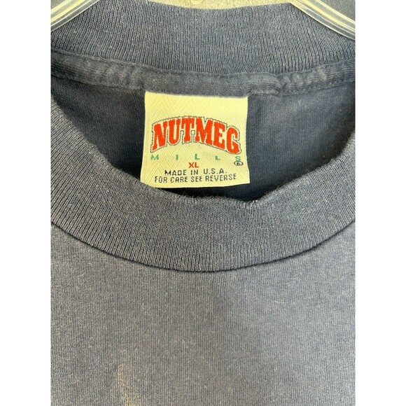 Vintage University Michigan Wolverines Basketball T-Shirt Size XL Single Stitch - Picture 7 of 7